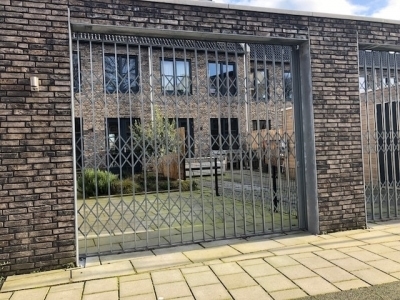 schaarhek afsluiting tuin