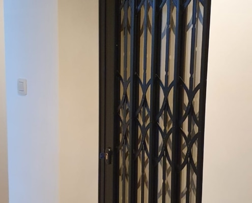 IRIS schaarhek bij penthouse
