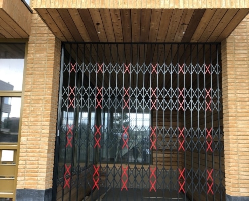 C2 schaarhek met Amsterdamse kruizen